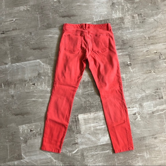 Banana Republic Red Skinny Jeans - Picture 3 of 6